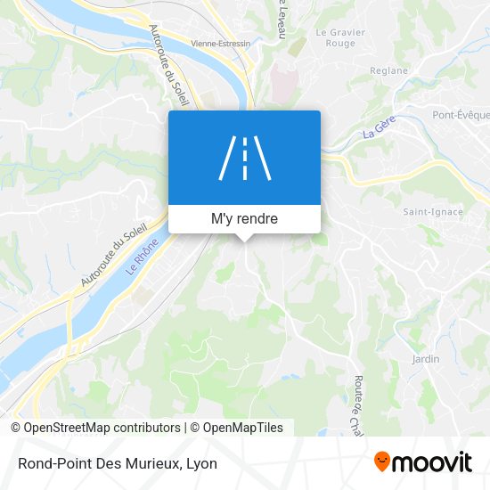 Rond-Point Des Murieux plan