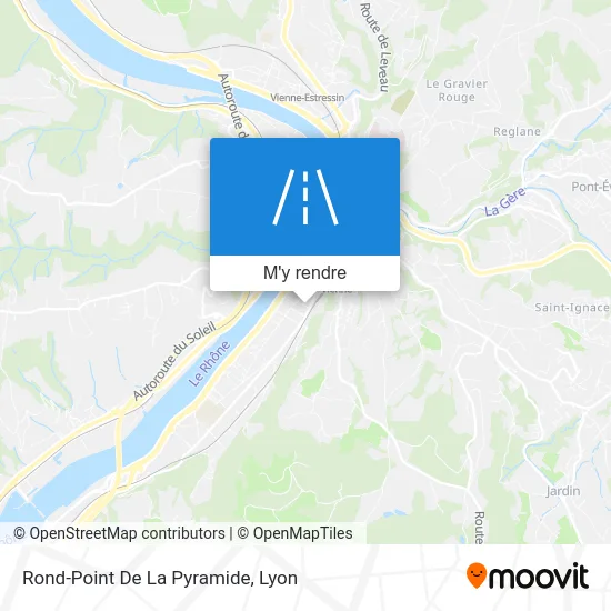 Rond-Point De La Pyramide plan