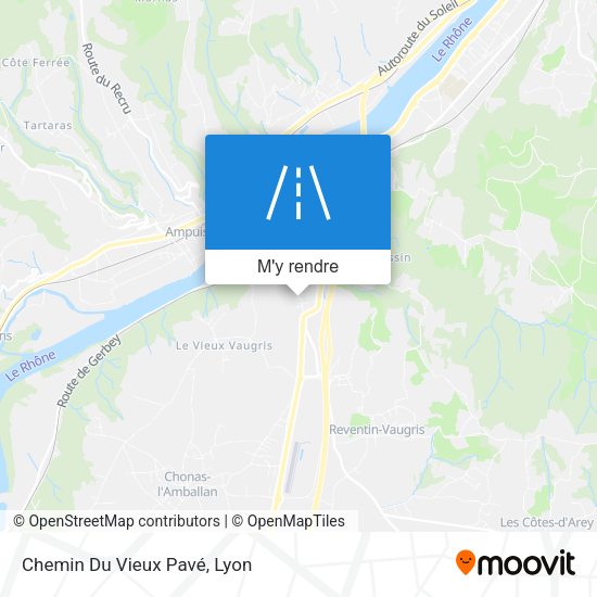 Chemin Du Vieux Pavé plan