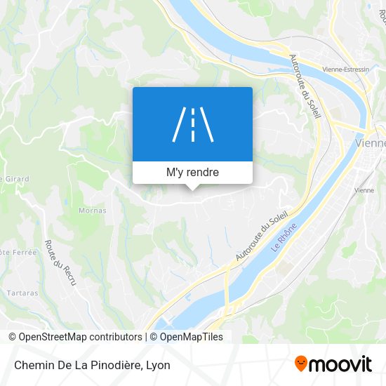 Chemin De La Pinodière plan