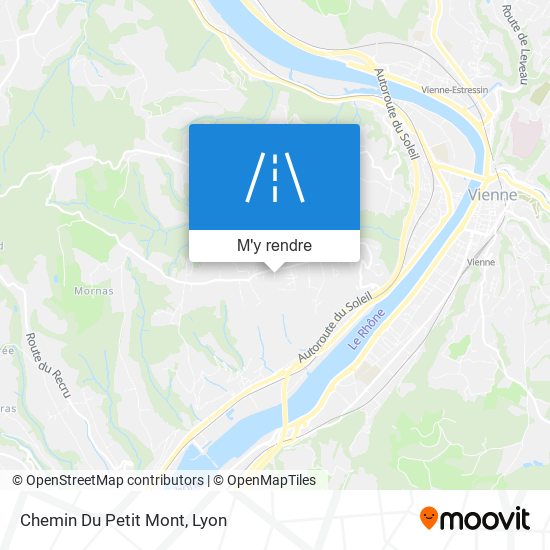 Chemin Du Petit Mont plan