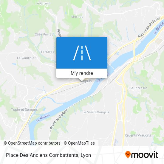 Place Des Anciens Combattants plan