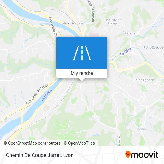 Chemin De Coupe Jarret plan