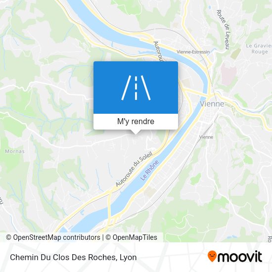 Chemin Du Clos Des Roches plan