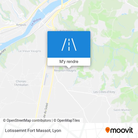Lotissemnt Fort Massot plan