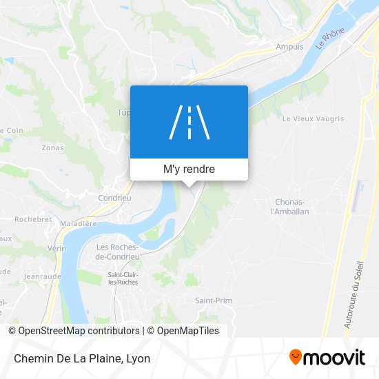 Chemin De La Plaine plan