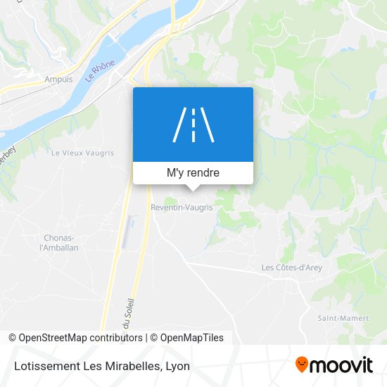 Lotissement Les Mirabelles plan