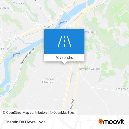 Chemin Du Lièvre plan