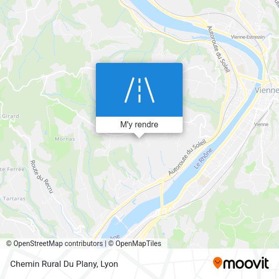 Chemin Rural Du Plany plan