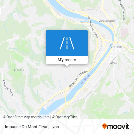 Impasse Du Mont Fleuri plan
