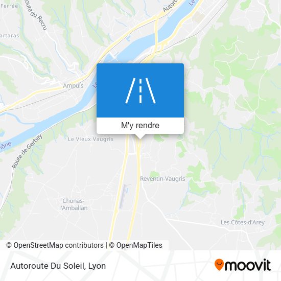Autoroute Du Soleil plan