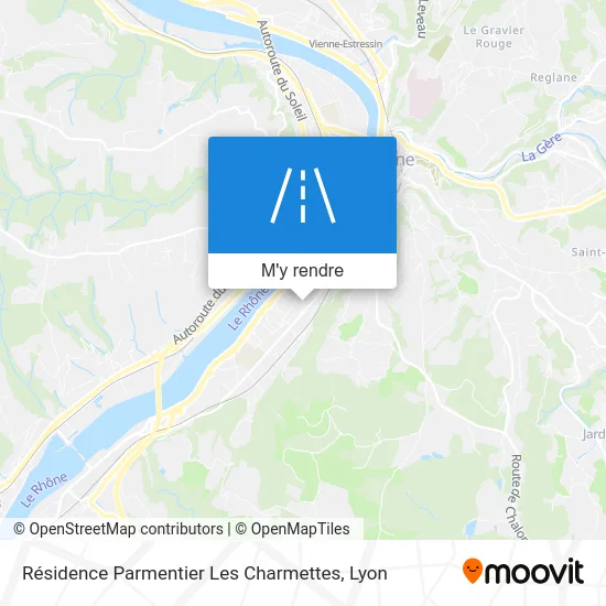 Résidence Parmentier Les Charmettes plan