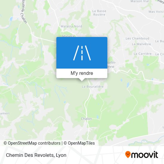 Chemin Des Revolets plan