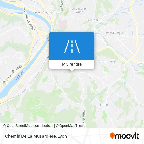 Chemin De La Musardière plan