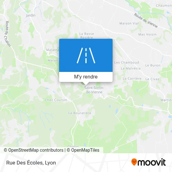 Rue Des Écoles plan