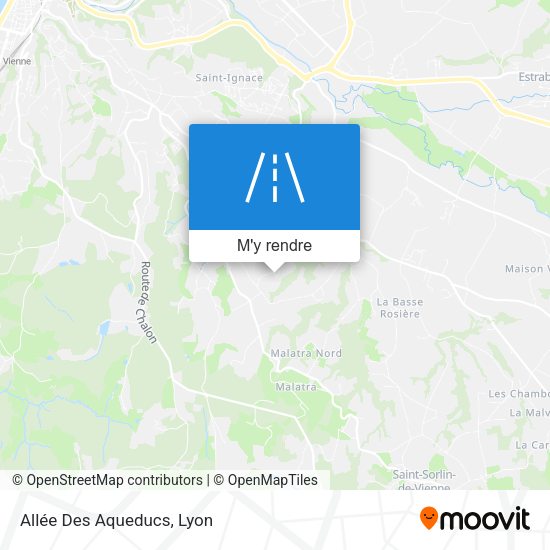 Allée Des Aqueducs plan