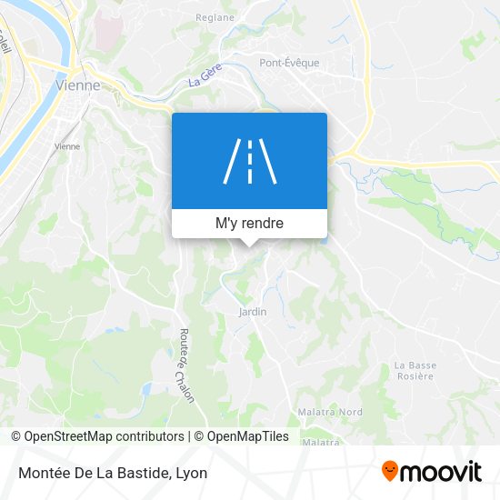 Montée De La Bastide plan