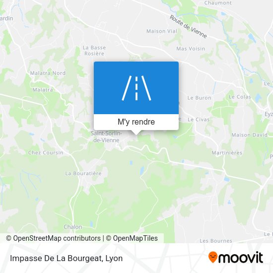 Impasse De La Bourgeat plan