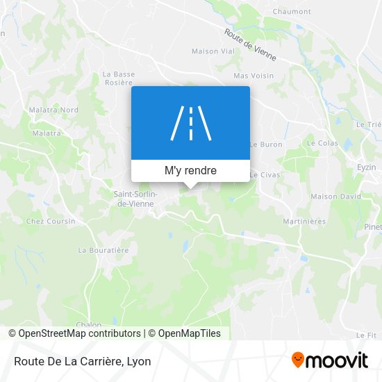 Route De La Carrière plan
