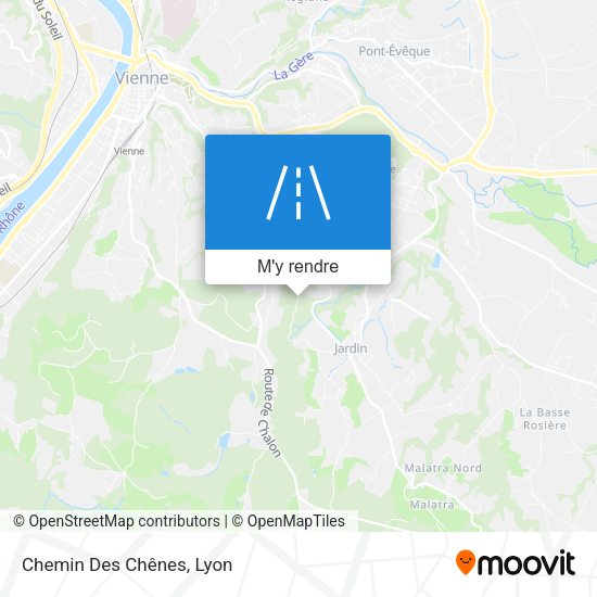 Chemin Des Chênes plan