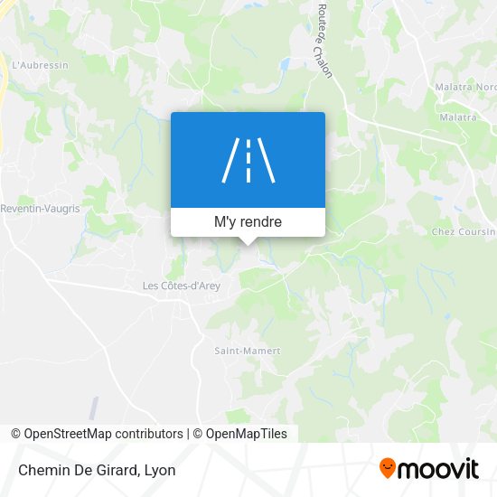 Chemin De Girard plan