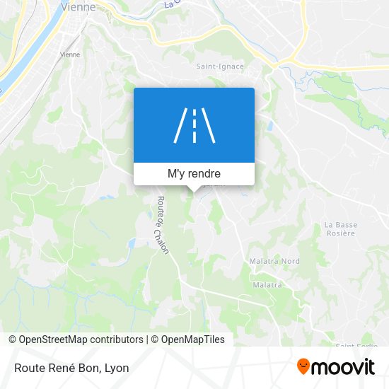 Route René Bon plan