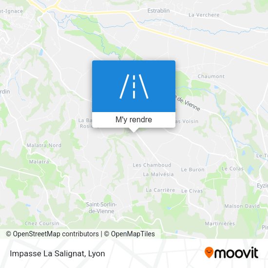 Impasse La Salignat plan