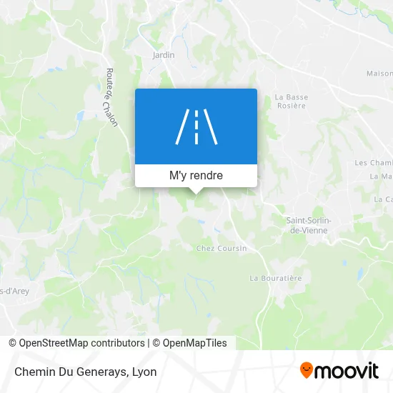Chemin Du Generays plan