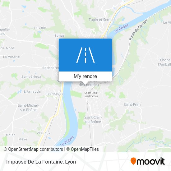 Impasse De La Fontaine plan