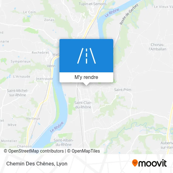 Chemin Des Chênes plan