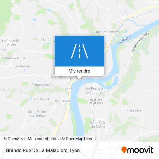 Grande Rue De La Maladière plan