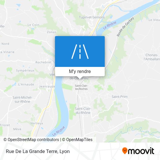 Rue De La Grande Terre plan