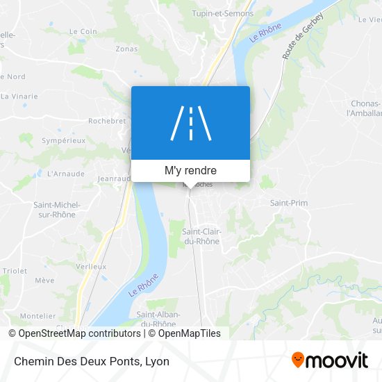 Chemin Des Deux Ponts plan