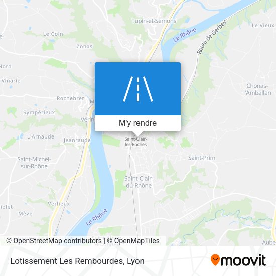 Lotissement Les Rembourdes plan