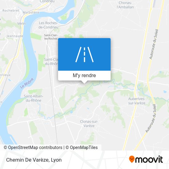 Chemin De Varèze plan