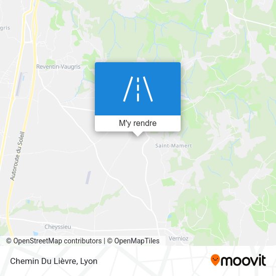 Chemin Du Lièvre plan