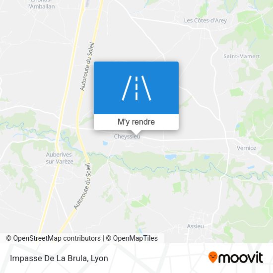 Impasse De La Brula plan