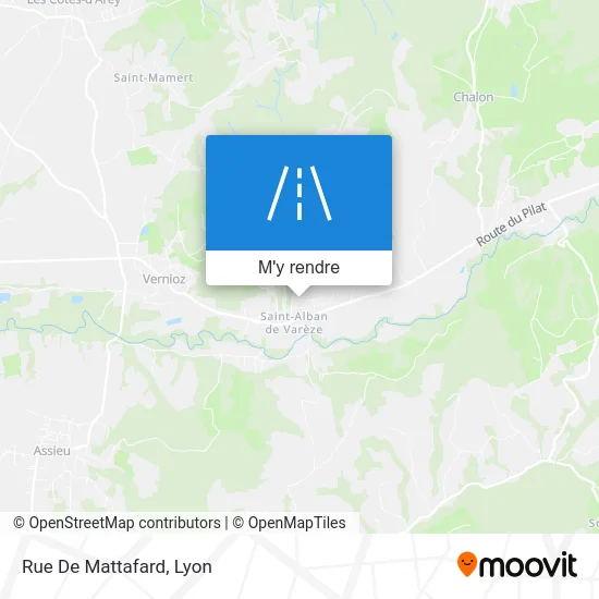 Rue De Mattafard plan