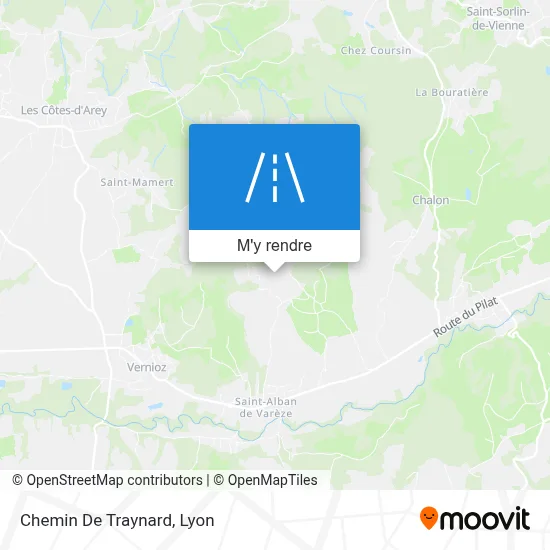 Chemin De Traynard plan