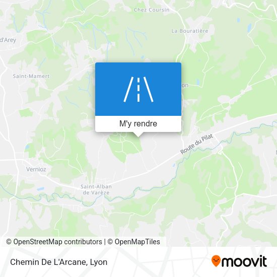 Chemin De L'Arcane plan