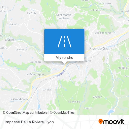 Impasse De La Rivière plan