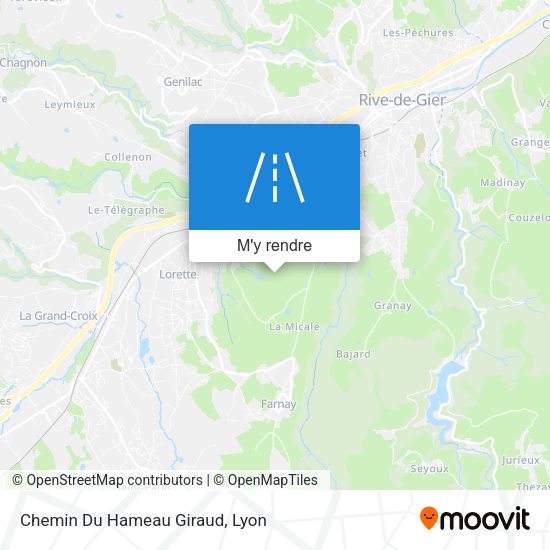 Chemin Du Hameau Giraud plan