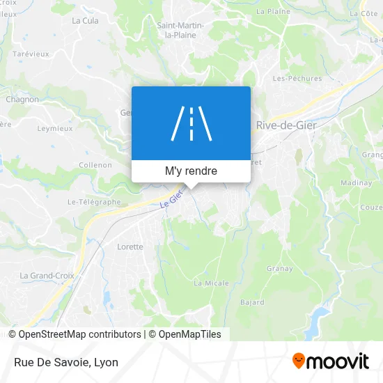 Rue De Savoie plan
