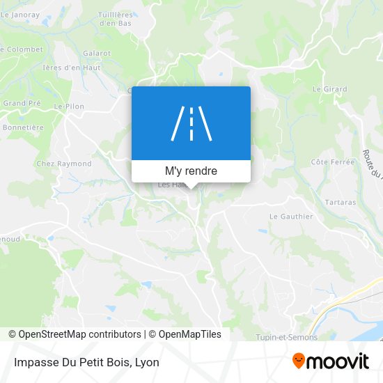 Impasse Du Petit Bois plan
