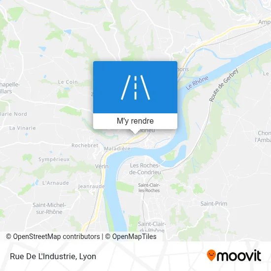 Rue De L'Industrie plan