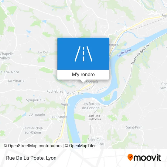 Rue De La Poste plan