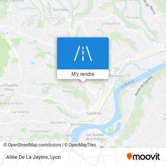 Allée De La Jayère plan