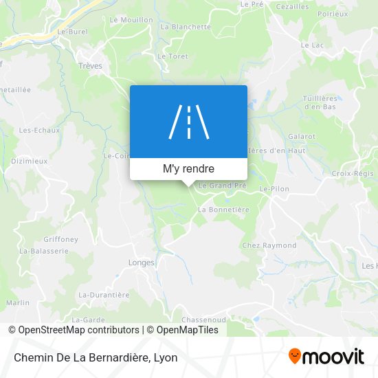 Chemin De La Bernardière plan