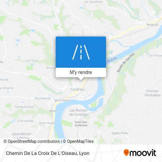 Chemin De La Croix De L'Oiseau plan