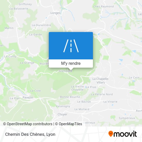 Chemin Des Chênes plan